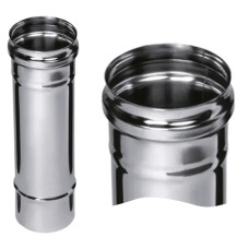 ДЫМОХОД FERRUM 0,25 М (430/0,5 ММ) Ø 80